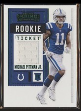 2020 CONTENDERS ROOKIE TICKET JERSEY MICHAEL PITTMAN JR COLTS