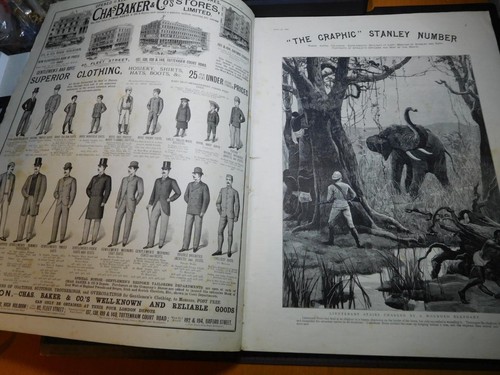 The Graphic - Stanley Número 1890 Rara Revista de Historia de África Henry Livingstone - Imagen 2 de 12