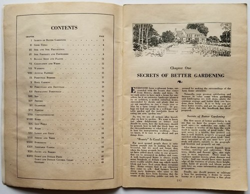 Folleto Better Gardening Qué, Cuándo y Cómo Plantar 1931 - Imagen 3 de 8