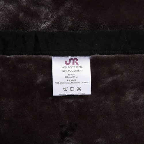 Luxury Faux Mink Winter Blanket Queen/King Size 2-Ply Ultra Soft & Warm Bedding - Picture 34 of 103
