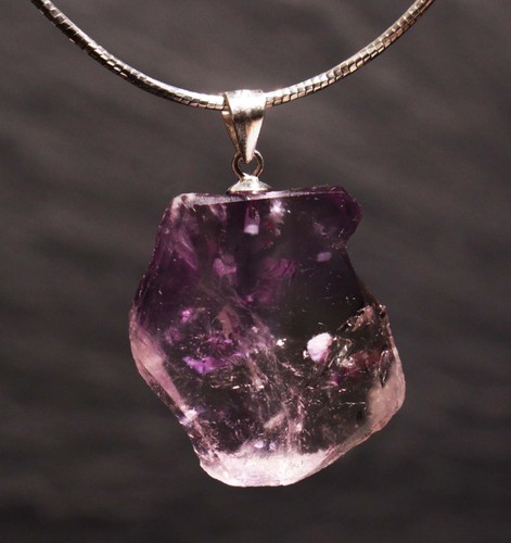 Colgante de piedras preciosas punta de cristal natural A-F plata 925 ojal único tesoro de piedra - Imagen 33 de 265