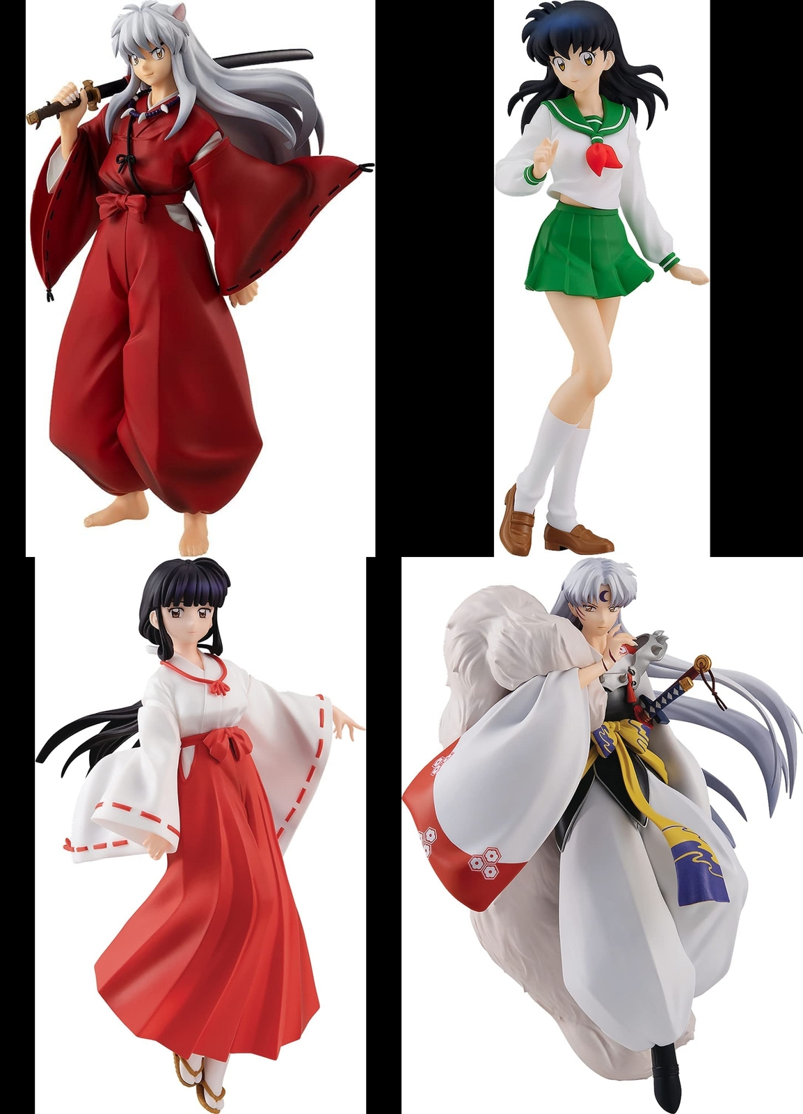 POP UP PARADE Complete Edition Inuyasha Kagome Kikyo Sesshomaru Set of 4  Figure | eBay