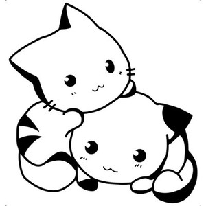 Cat Animal Decal Vinyl for Car Window helmet bike Wall Laptop Tablet Art Sticker
