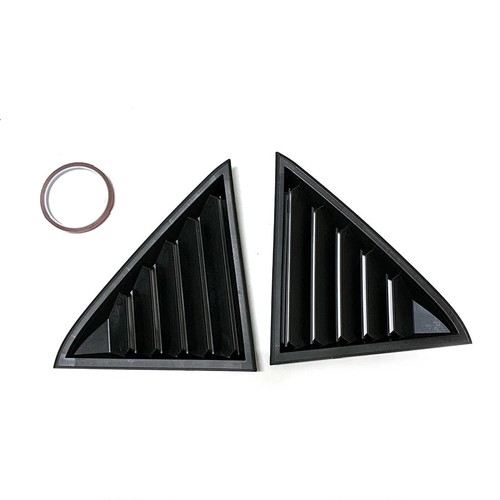 2x Para Chrysler 300 2011~22 Negro Brillante Ventana Lateral Persianas Ventilación Aire Cubierta Ajuste - Imagen 7 de 9
