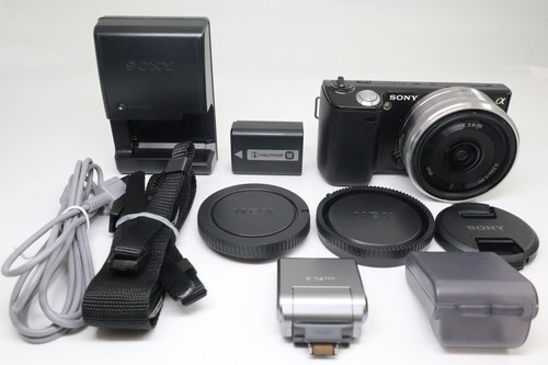 Sony α Alpha NEX-5 Black Camera + E 16mm F/2.8 from Japan (f01853) - 第 1/10 張圖片