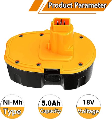 2Pack 18V XRP Battery for DEWALT DC9096-2 DW9095 DW9096 DC9098 DC9099 Cordless - Picture 5 of 11