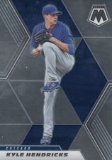 KYLE HENDRICKS MOSAIC SILVER BASE CHICAGO CUBS #163 2021 21 PANINI