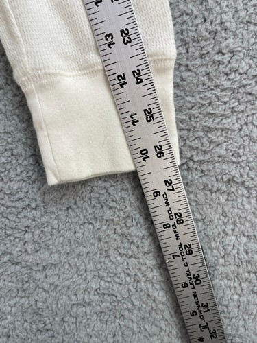 Club Room Hoodie Medium Zip Up White cotton - Picture 9 of 10