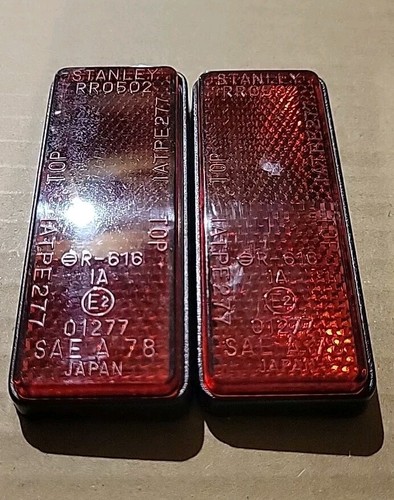 NOS Honda 1988-2006 VT600 VTX1300 GL1500 VTX1800 Reflector 33742-MR1-671 - Foto 4 di 4