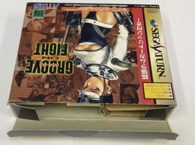 Groove On Fight Gouketsuji Ichizoku 3 Sega Saturn SS Japan Import F/S FedEx DHL