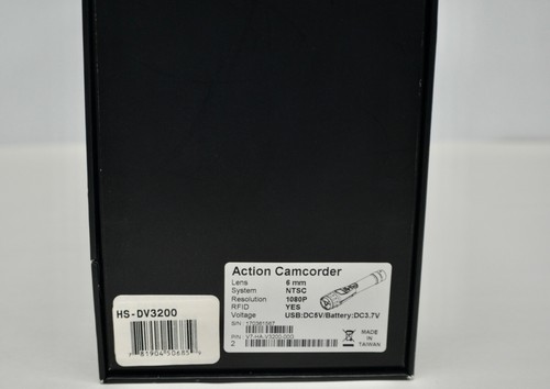 CBC America LightGuard Action Camcorder HS-DV3200 TASCHENLAMPE RECORDER 1080P RFID - Bild 15 von 17