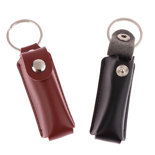 USB Case Protective Bag Portable Pocket Leather Key Ring For Usb Flash Drive - Photo 8/14