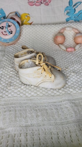 Vintage Baby Kleinkind Schuhe - Bild 4 von 7