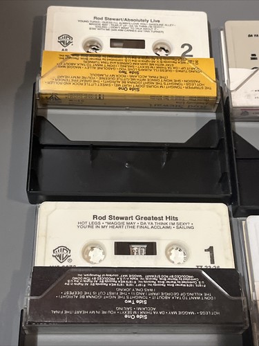 5-Rod Stewart Cassettes Great Condition Tested Fine. Description In Pics - Picture 7 of 10