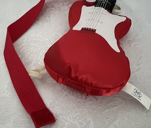 Build A Bear Accessory • Red & White Electric Guitar w Strap & Wristie BABW - Bild 4 von 6