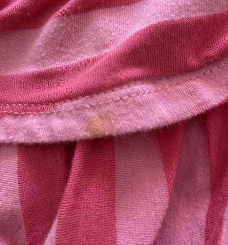 Ella Moss Girl’s Dress Sleeveless Pink Striped Layered SZ 12 Girl’s Holiday - Picture 5 of 10