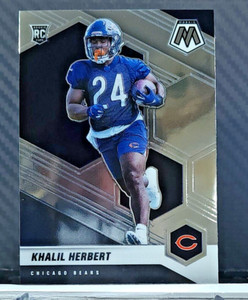 Khalil Herbert 2021 Mosaic ROOKIE #380 - Bears RC
