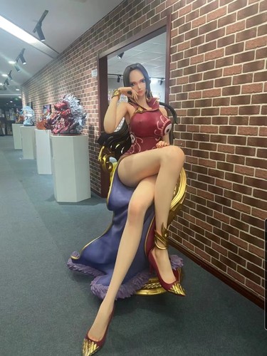 Singularity Studio Una Pieza 1/1 Tamaño Natural Boa Hancock GK Estatua Pintada en Resina