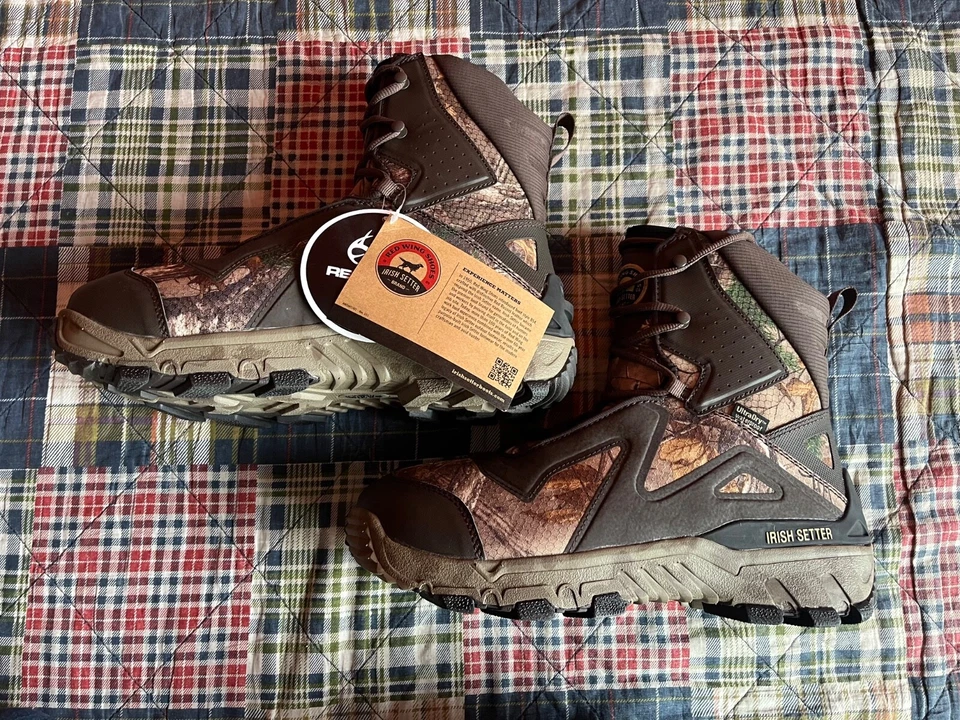 Irish Setter Men’s VaprTrek Waterproof Insulated Hunting Boots Sz 9.5 EE - Image 3 of 4