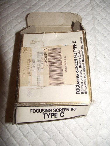 Minolta Focusing Screen 90 Type C For Maxxum 9000 New - Picture 2 of 2