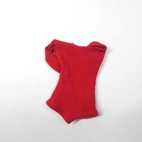 Barbie Lot - Red Helenca Swimsuit - Square Neck Sweater 1962 - Hangers 1960s Vtg - Picture 8 of 9