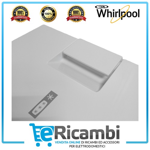 Sportello Porta Frigo Congelatore Whirlpool 47X28,8X4,5cm Originale 481244079243 - Foto 5 di 8