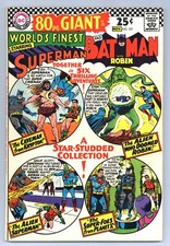 World's Finest 161 (VF) Superman, Batman, Batwoman! 1966 DC Comics c814
