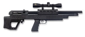 Beeman 1362 Commodore UnderLever Bullpup .22 Cal Synthetic Stock PCP Air Rifle