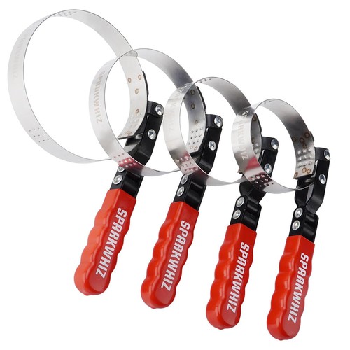 SPARKWHIZ Oil Filter Wrench Set Oil Filter Removal Tool 2-3/4" - 5-1/4" w/ 3-Jaw - Picture 11 of 13