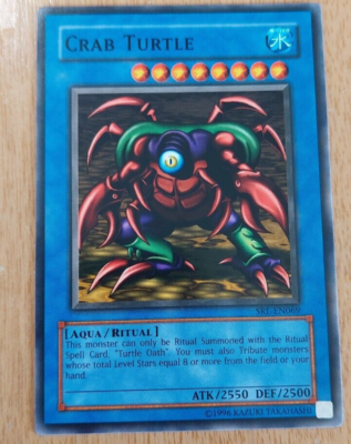 Crab Turtle SRL-EN069 YuGiOh card (LP) | eBay