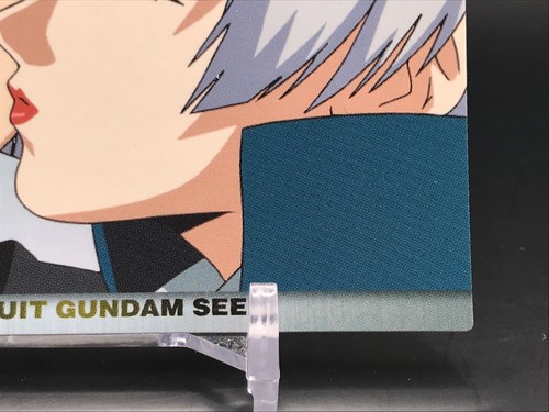 Ezaria GUNDAM SEED CARDDASS TCG BANDAI 2003 Japonés Raro No.81 Sin envío - Imagen 4 de 12