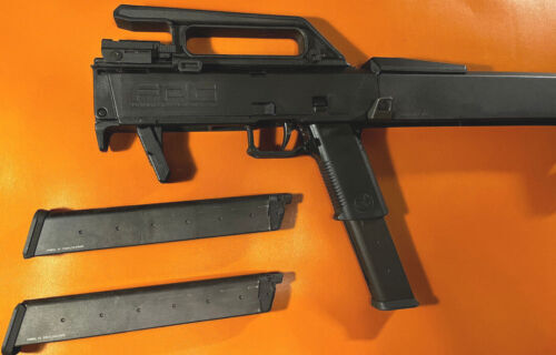 3D Printed PDR Battery Extension Grip for Airsoft Magpul PTS