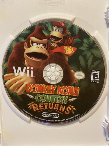 Nintendo Donkey Kong Country Returns (Nintendo Wii, 2010). Tested With Manual - Picture 3 of 4