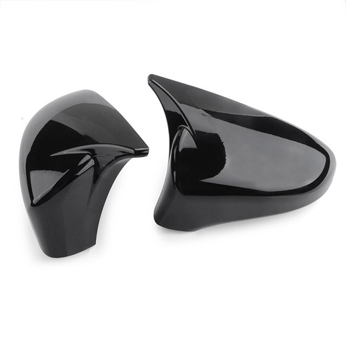 Gloss Black Wing Mirror Cap Cover Overlay For Lexus IS200t IS300 IS350 2014-19 - Picture 10 of 15