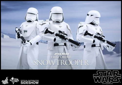 Star Wars First Order Snow Trooper 1/6 Figure Hot Toys New 902551 Double Boxed - Picture 5 of 11
