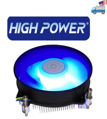 Low-Profile Intel Socket LGA 1150 1151 1155 1200 LED 1U/Mini-ITX CPU Cooling Fan