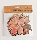 6 GIFT TAGS FRENCH ROSE SASS & BELLE CRAFT BOOK MARK STRING SASS & BELLE CLASSY