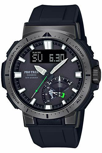 Casio Pro Trek PRW-70Y-1JF 49.9mm Black Stainless Steel Case Casio Pro Trek PRW-70Y-1JF 49.9mm Black Stainless Steel Case