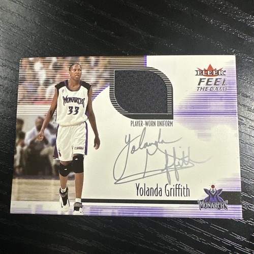 2001 Fleer Feel The Game Yolanda Griffith Patch