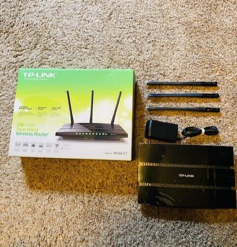 New Open Box TP-Link Archer C7 AC1750 Mbps Dual Band Wireless Router - Picture 2 of 6
