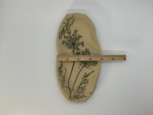 Vintage K. Boyland 1998 Botanical Art Pottery Wall Hanging 7.5" - Picture 7 of 9