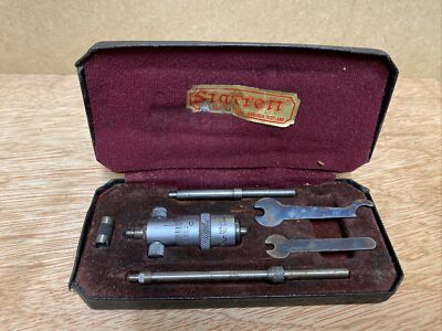 Vintage Starrett No. 124 Innenmessschraube 2-5'' #4