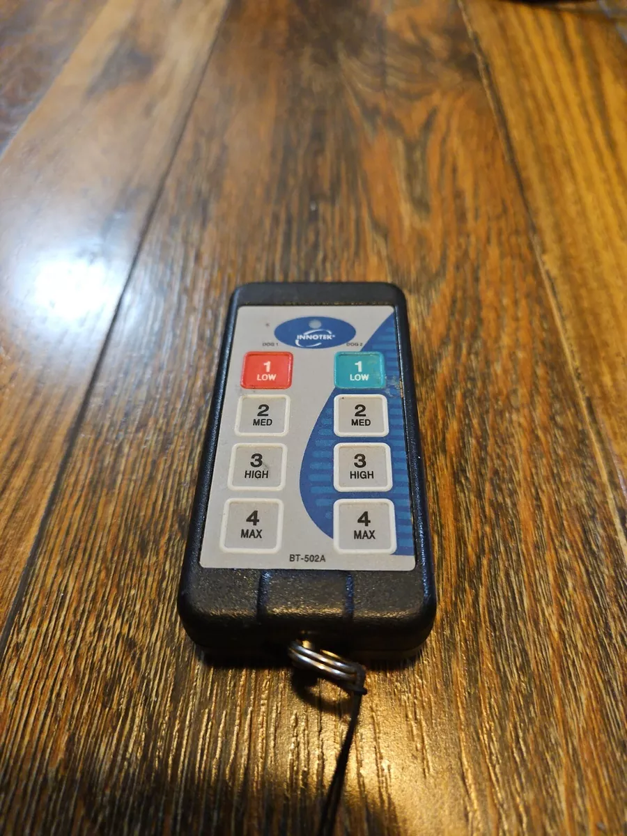 Innotek shock collar clearance remote
