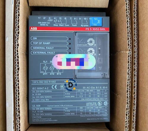 New ABB PSS30/52-500L soft starter - Picture 3 of 4