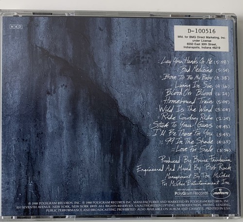 Bon Jovi New Jersey Remastered CD 1998 PolyGram Mercury BMG Music Club - Picture 2 of 4