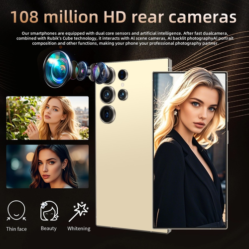 Teléfono inteligente desbloqueado 7,3 pulgadas 16 GB + 1 TB Android S25 Ultra 5G doble SIM teléfono móvil - Imagen 11 de 29