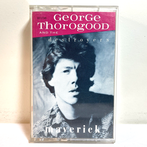 GEORGE THOROGOOD AND THE DESTROYERS: BORN TO BE BAD / MAVERICK (Cassette) Rock - Picture 10 of 17
