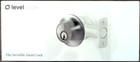 New Level Lock - Invisible Smart Lock Bluetooth (Matte Black)
