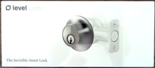 New Level Lock - Invisible Smart Lock Bluetooth (Matte Black)