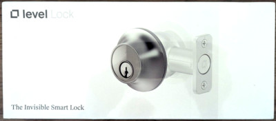 New Level Lock - Invisible Smart Lock Bluetooth (Matte Black)